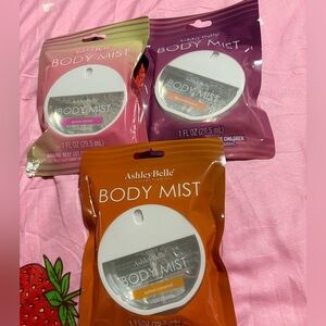 Body Mist Trio - Pink, Purple, Orange